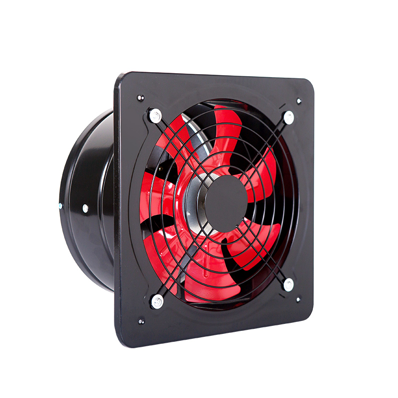 Ventilationsventilator for forreste og bageste runde, lav decibel udstødningsventilator, køkken med høj effektventilation