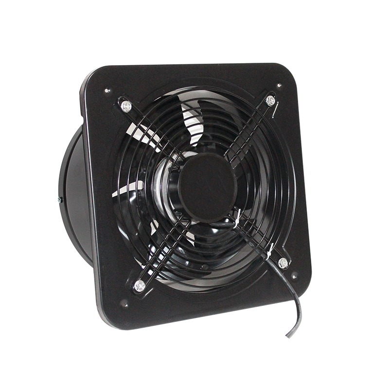 Kraftig husholdningsvægmonteret vinduetype Ekstern rotorventilationsventilator/aksial flowventilator