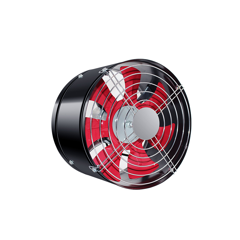 Sort kraftfuld udstødning tønde ventilationsventilator, kanal højhastighedsudstødningsventilator